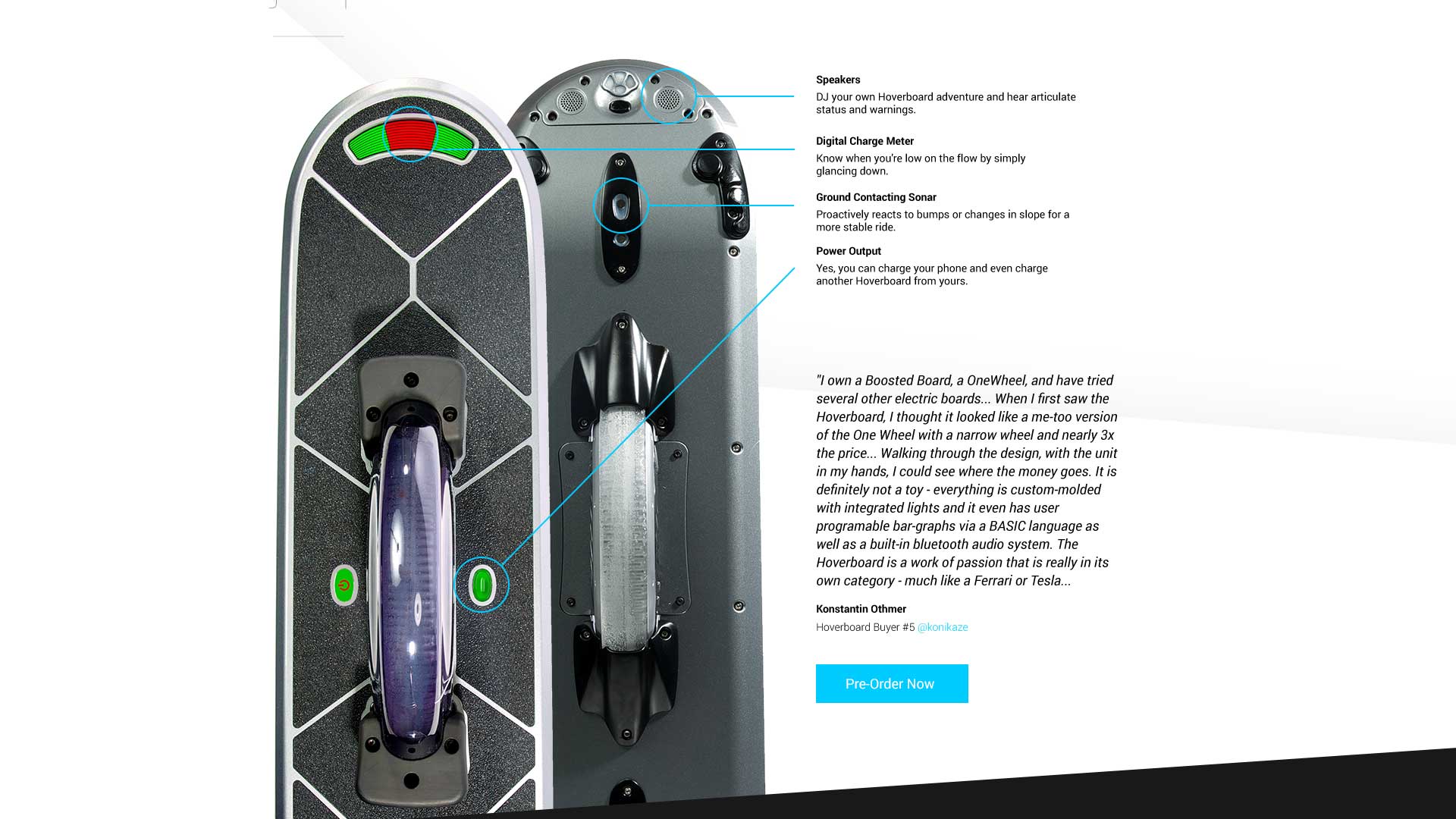 Hoverboard website